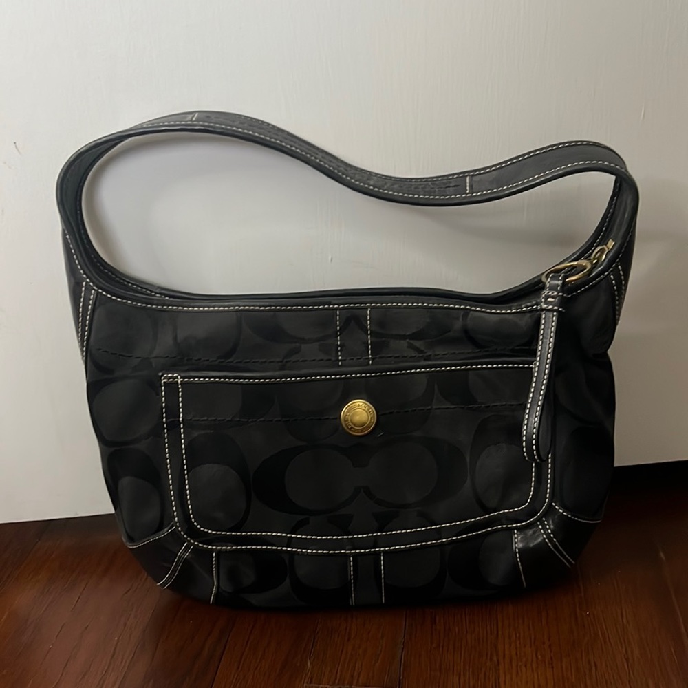Coach Boho Black Purse